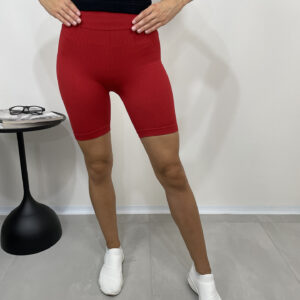 Červené stahovací biker shorts Novinky macherie.cz